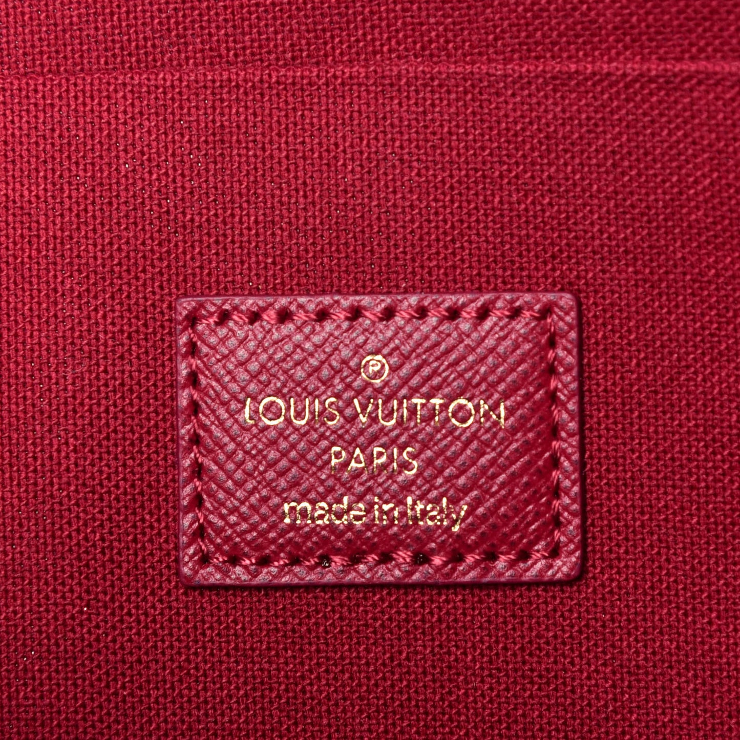 Monogram Pochette Felicie Chain Wallet Fuchsia