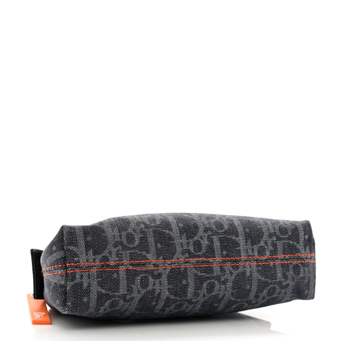 Denim Monogram Flight Trotter Cosmetic Pouch Blue