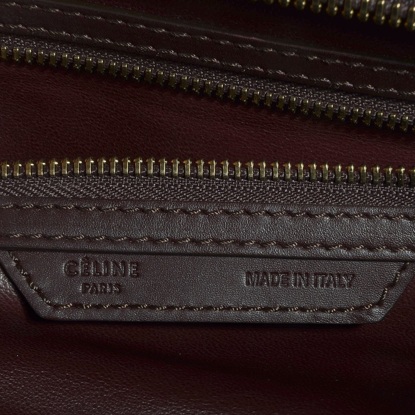 Python Smooth Calfskin Mini Luggage Burgundy