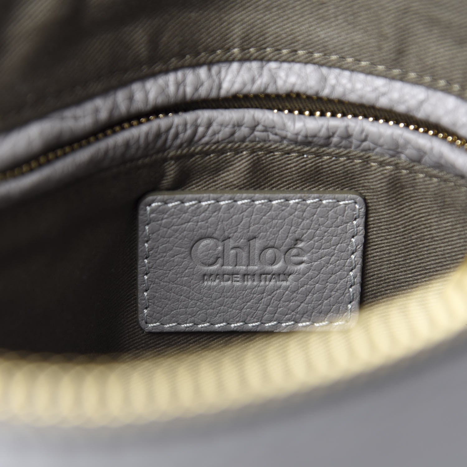 Chloe Calfskin Small Marcie Satchel Cashmere Grey 10 of 12