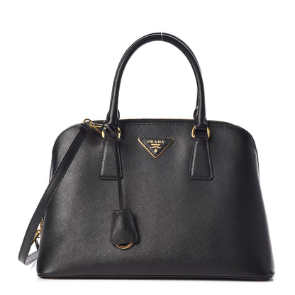 Prada Saffiano Lux Medium Promenade Tote Black 1 of 11
