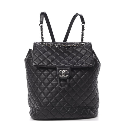 Chanel Lambskin Quilted Small Urban Spirit Backpack Black 1 of 11