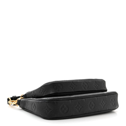 Louis Vuitton Empreinte Monogram Giant Multi Pochette Accessories Black 4 of 10
