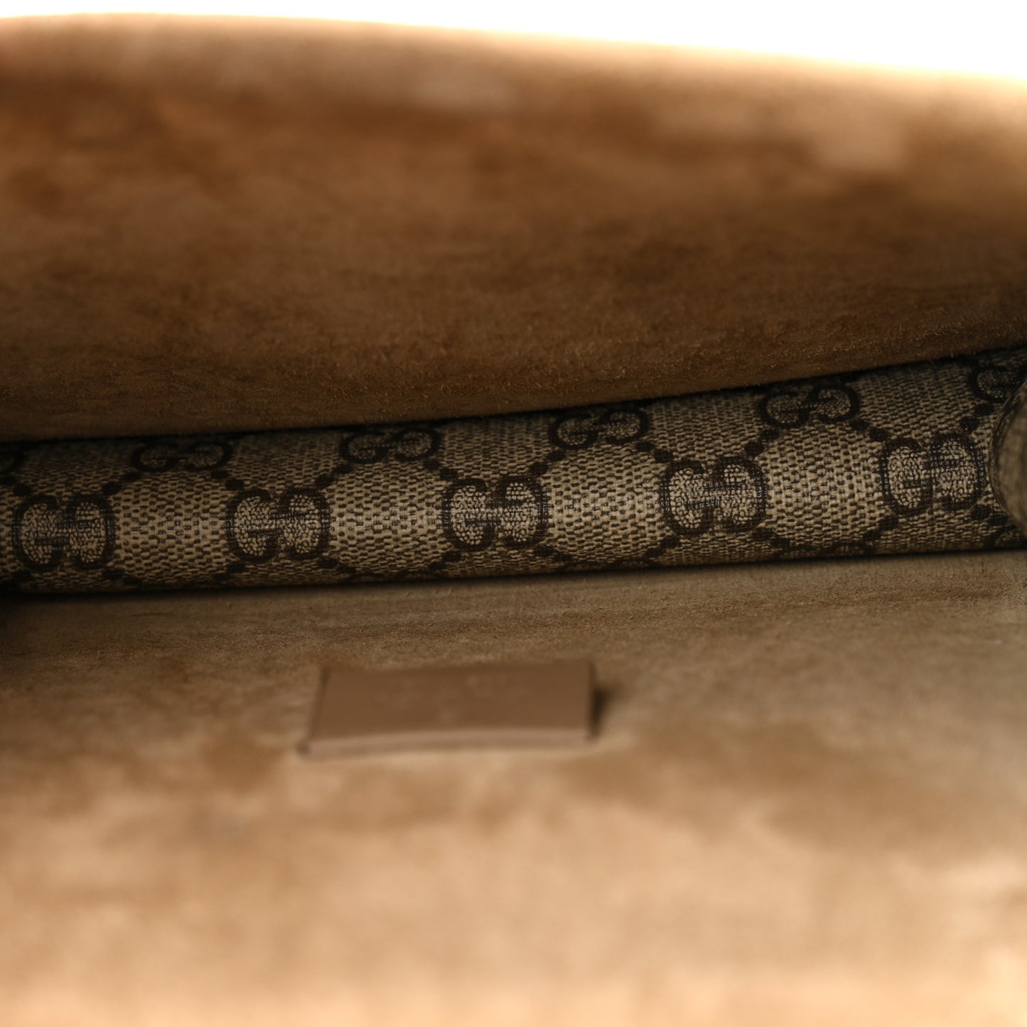 GG Supreme Monogram Mini Dionysus Shoulder Bag Taupe