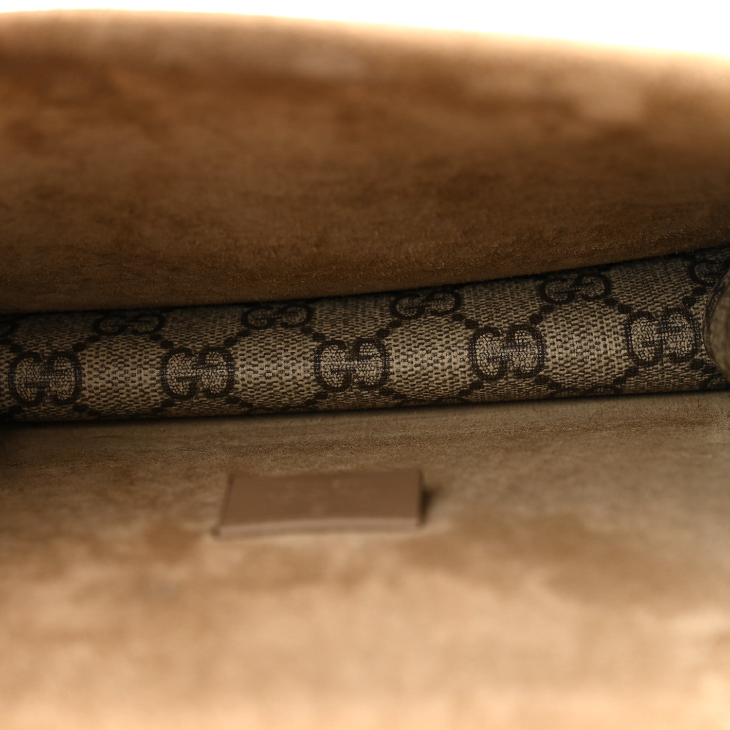 Gucci GG Supreme Monogram Mini Dionysus Shoulder Bag Taupe 5 of 15