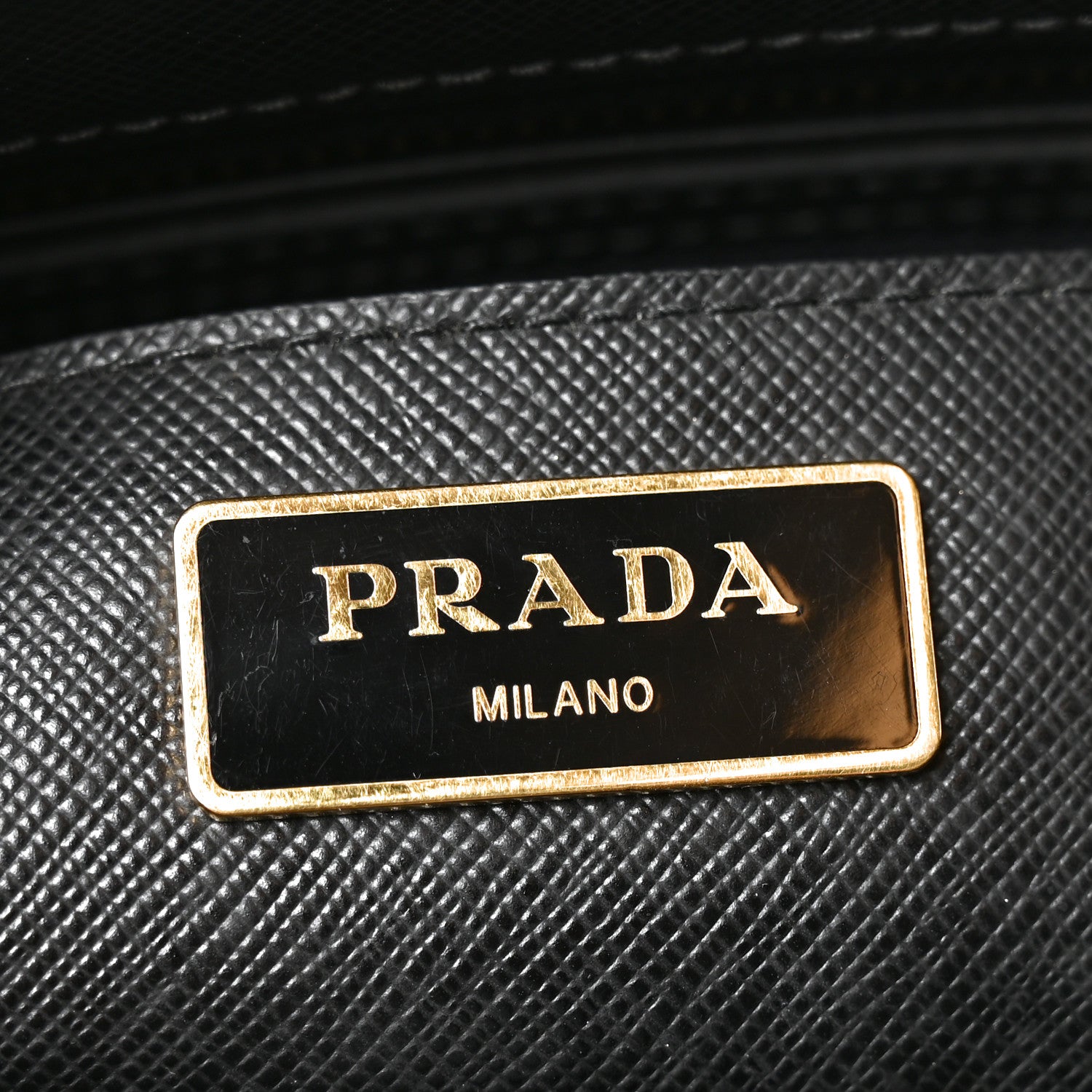 Prada Saffiano Lux Medium Galleria Double Zip Tote Black 6 of 9