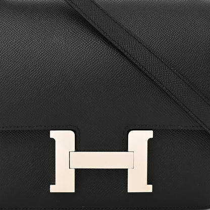 Hermes Epsom Constance 24 Black 7 of 12