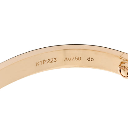 Cartier 18K Yellow Gold LOVE Bracelet 17 5 of 6