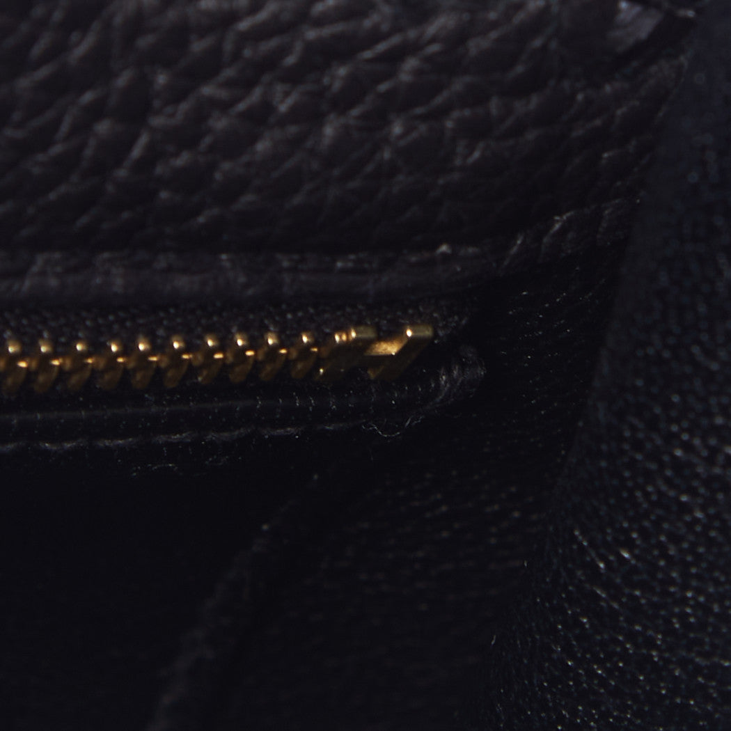 Hermes Togo Lizard Kelly Retourne Touch 25 Black 17 of 34