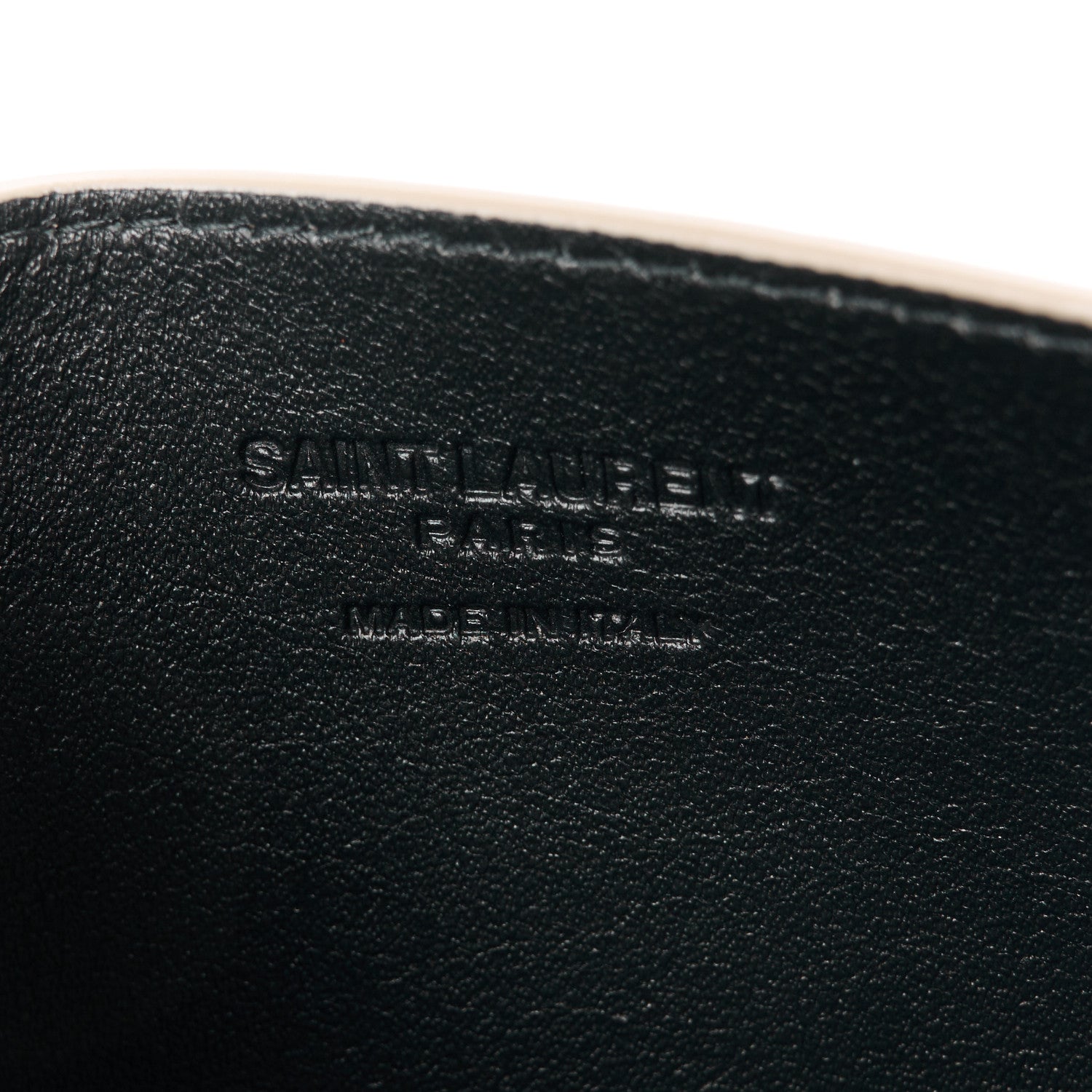 Saint Laurent Lambskin Monogram Loulou Puffer Pouch Clutch Dark Beige 10 of 14