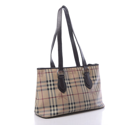 Burberry Haymarket Check Medium Regent Tote Chocolate 3 of 15