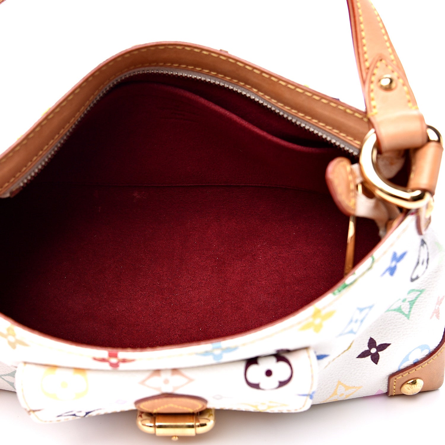 Louis Vuitton Monogram Multicolor Eliza White 4 of 12