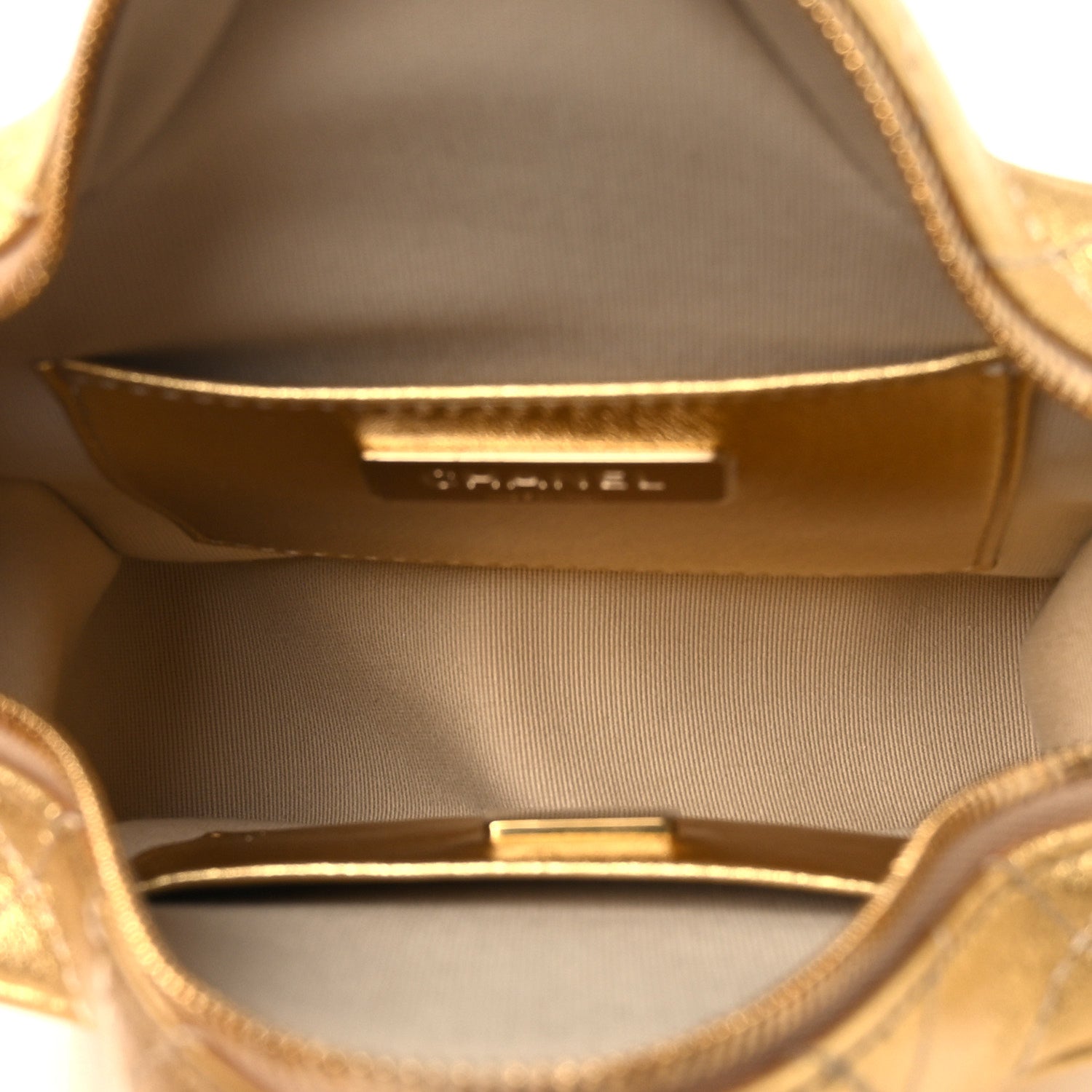 Chanel Metallic Lambskin Quilted Walk Of Fame Star Bag Gold 5 of 11