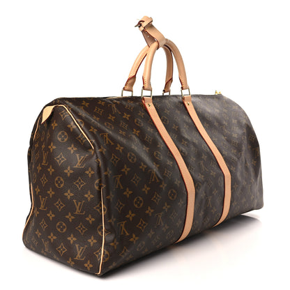 Louis Vuitton Monogram Keepall Bandouliere 55 3 of 8