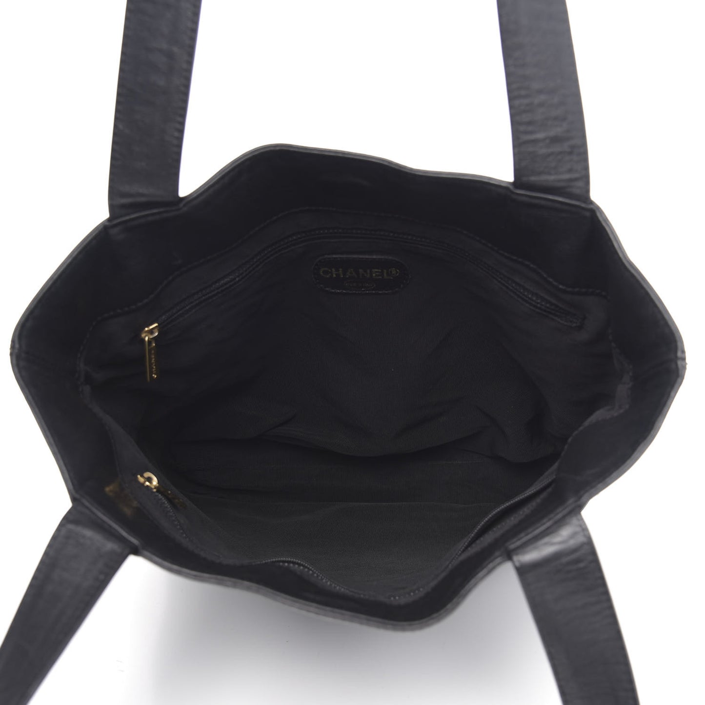 Lambskin CC Tote Black