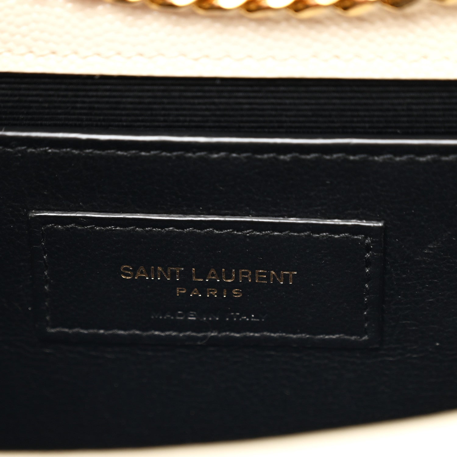 Saint Laurent Grain De Poudre Small Monogram Kate Satchel Crema Soft 6 of 11