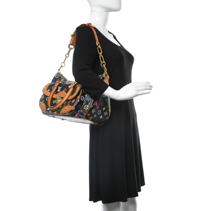 Louis Vuitton Monogram Multicolor Rita Black 3 of 17