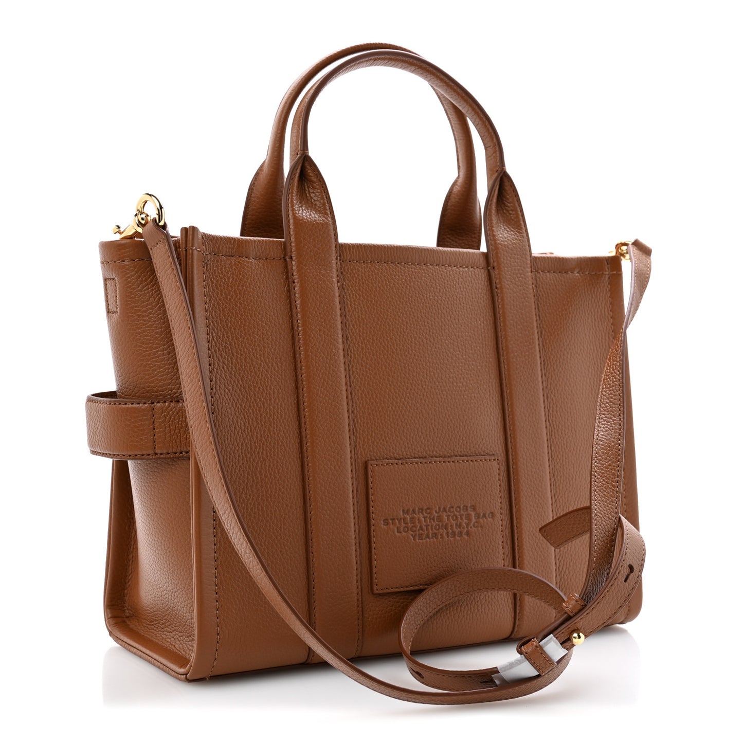 Grained Calfskin Medium The Tote Bag Argan Oil
