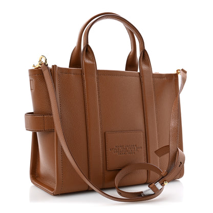 Marc Jacobs Grained Calfskin Medium The Tote Bag Argan Oil 3 of 9