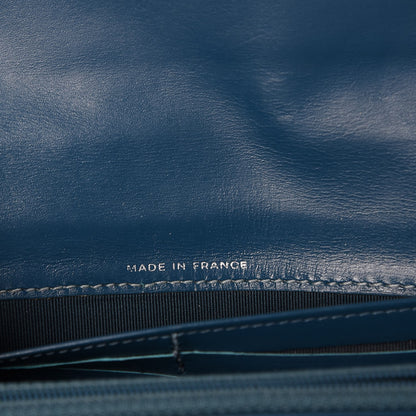 Chanel Calfskin Quilted Large Diamond CC Flap Wallet Navy 6 of 11