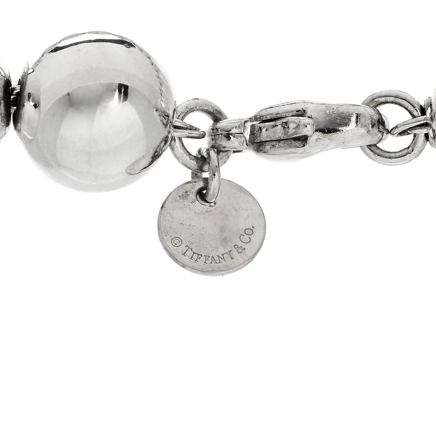 Sterling Silver 10mm HardWear Ball Bracelet
