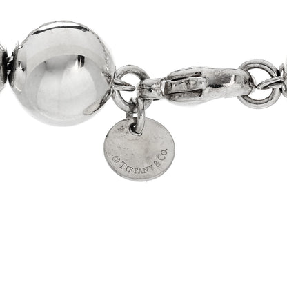 Tiffany Sterling Silver 10mm HardWear Ball Bracelet 3 of 4