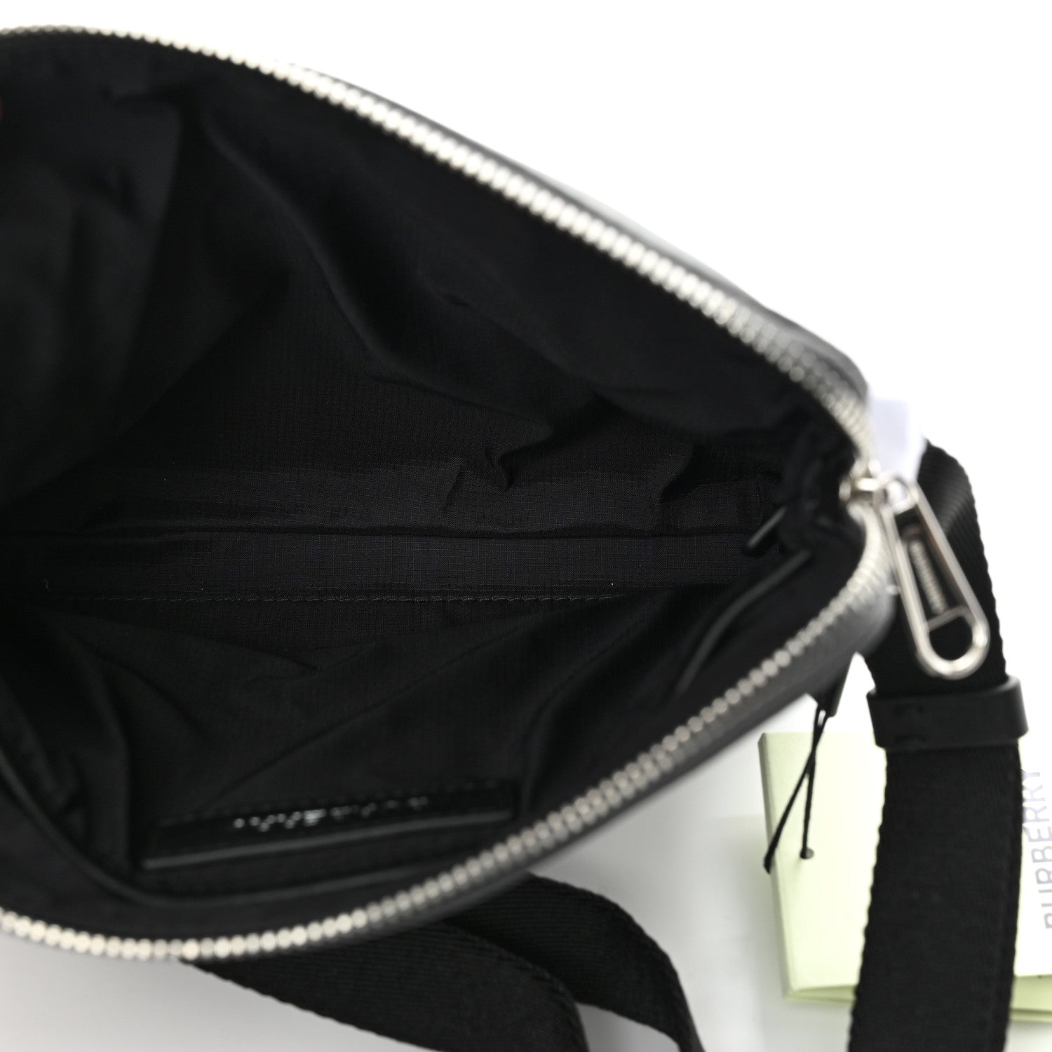 Burberry Econyl Logo Print Crossbody Bag Grey 5 of 10