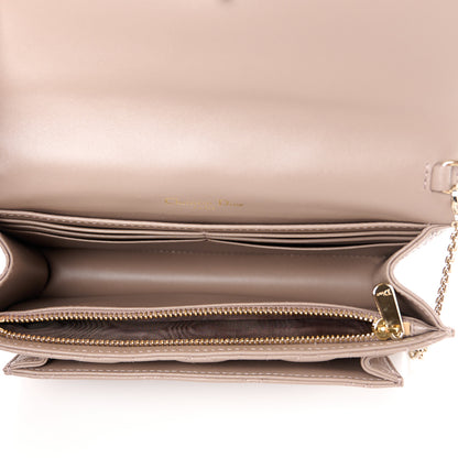 Christian Dior Lambskin Cannage Chain My Dior Daily Chain Pouch Warm Taupe 5 of 12