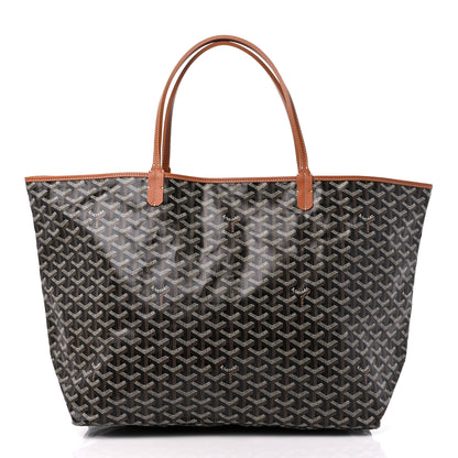 Goyard Goyardine Saint Louis GM Black Gold 3 of 9