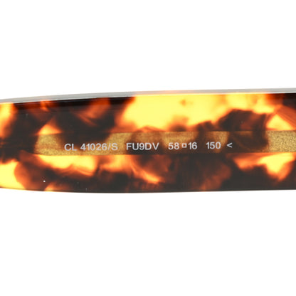 Celine Shadow Sunglasses CL 41026/S Havana Blue 7 of 11