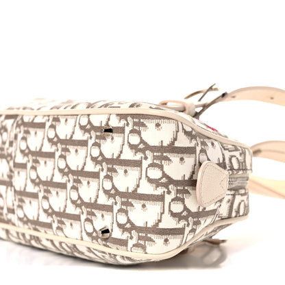 Christian Dior Monogram Vintage Flowers Small Bowler Beige 8 of 11