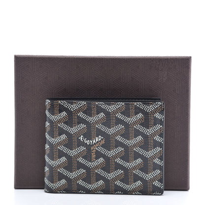 Goyard Goyardine Bi-Fold Victoire PM Wallet Black 9 of 9