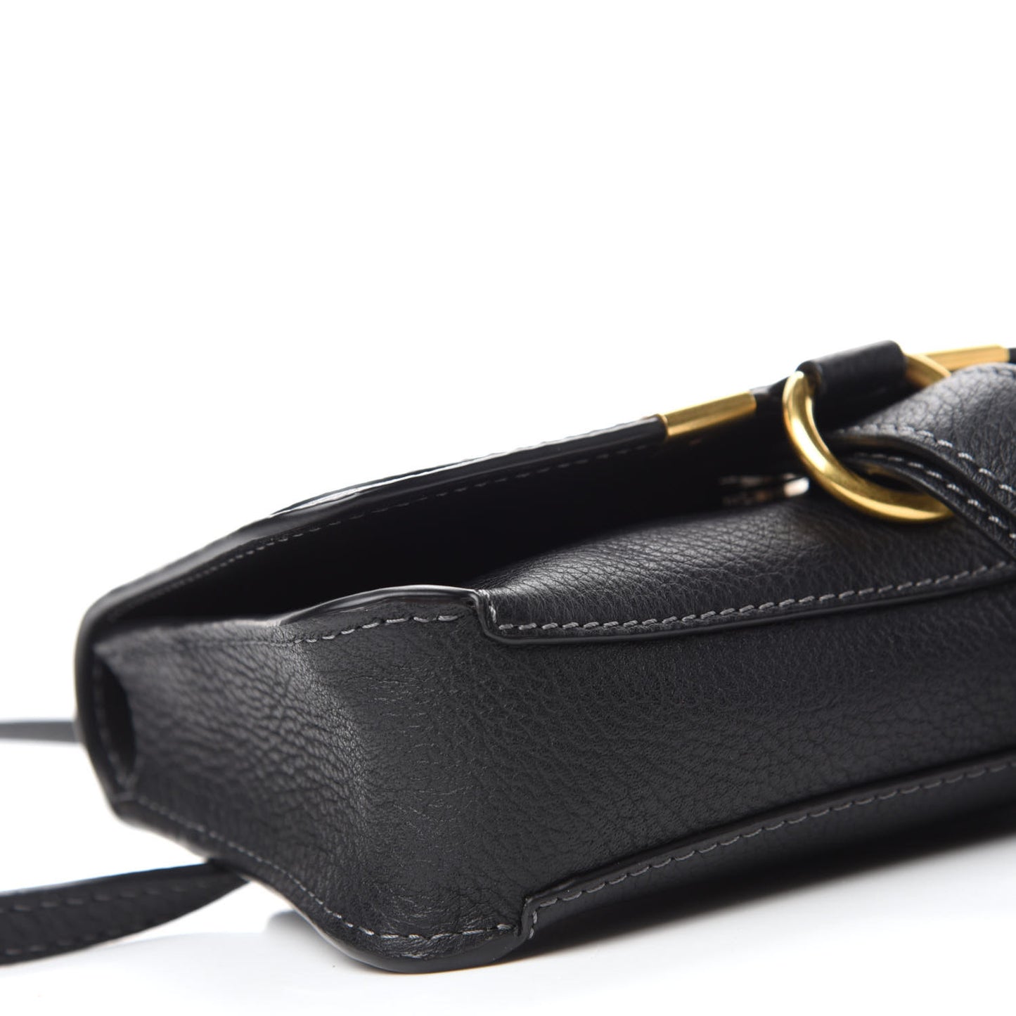 Calfskin Marcie Convertible Belt Bag Black