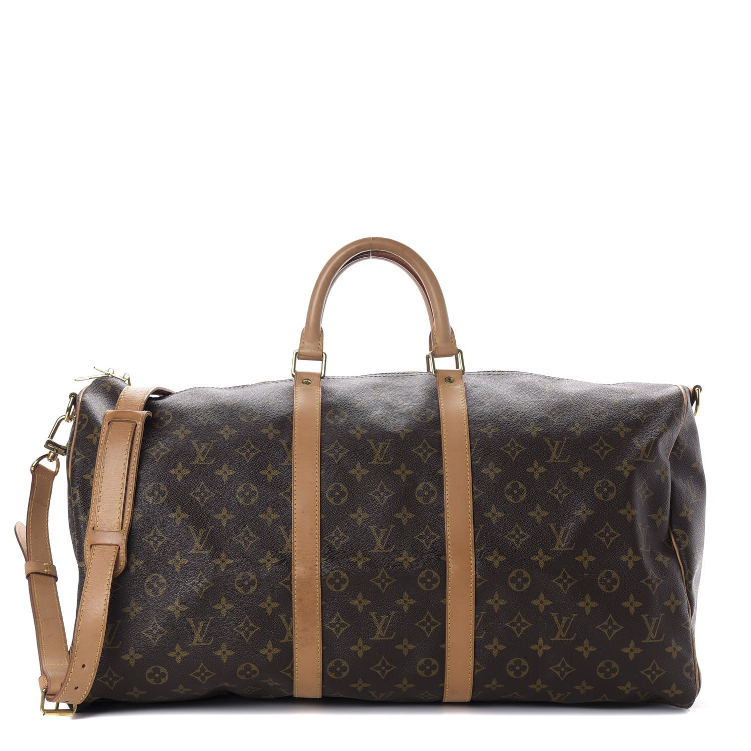Louis Vuitton Monogram Keepall Bandouliere 55 1 of 15