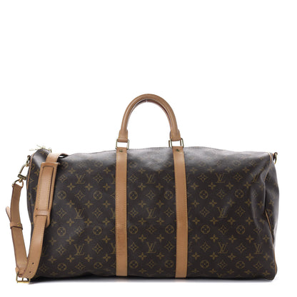 Louis Vuitton Monogram Keepall Bandouliere 55 1 of 15