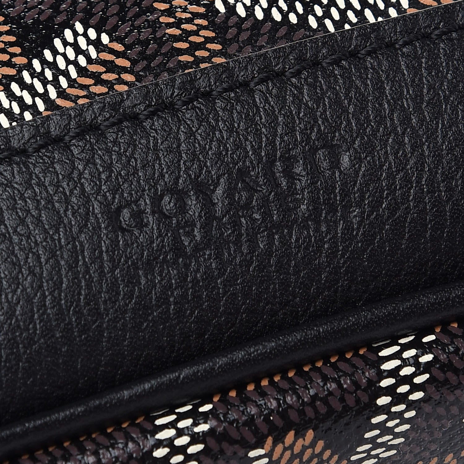 Goyard Goyardine Petit Flot Bucket Bag PM Black 8 of 8