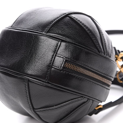 Gucci Piuma Lux Energy Mini Tifosa Basketball Shaped Shoulder Bag Black 8 of 8