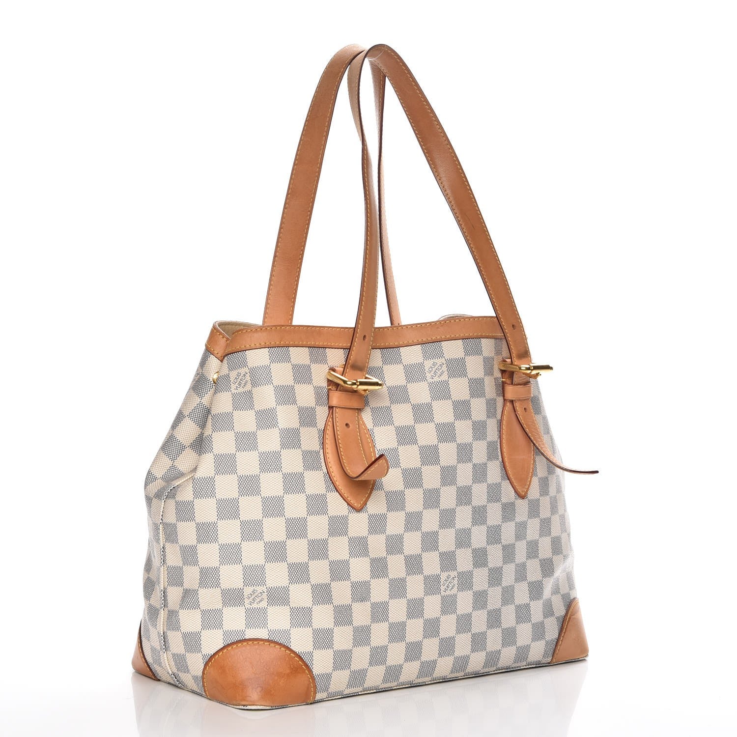 Louis Vuitton Damier Azur Hampstead MM 3 of 11