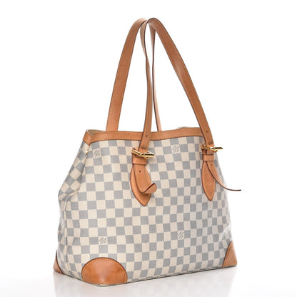 Louis Vuitton Damier Azur Hampstead MM 3 of 11