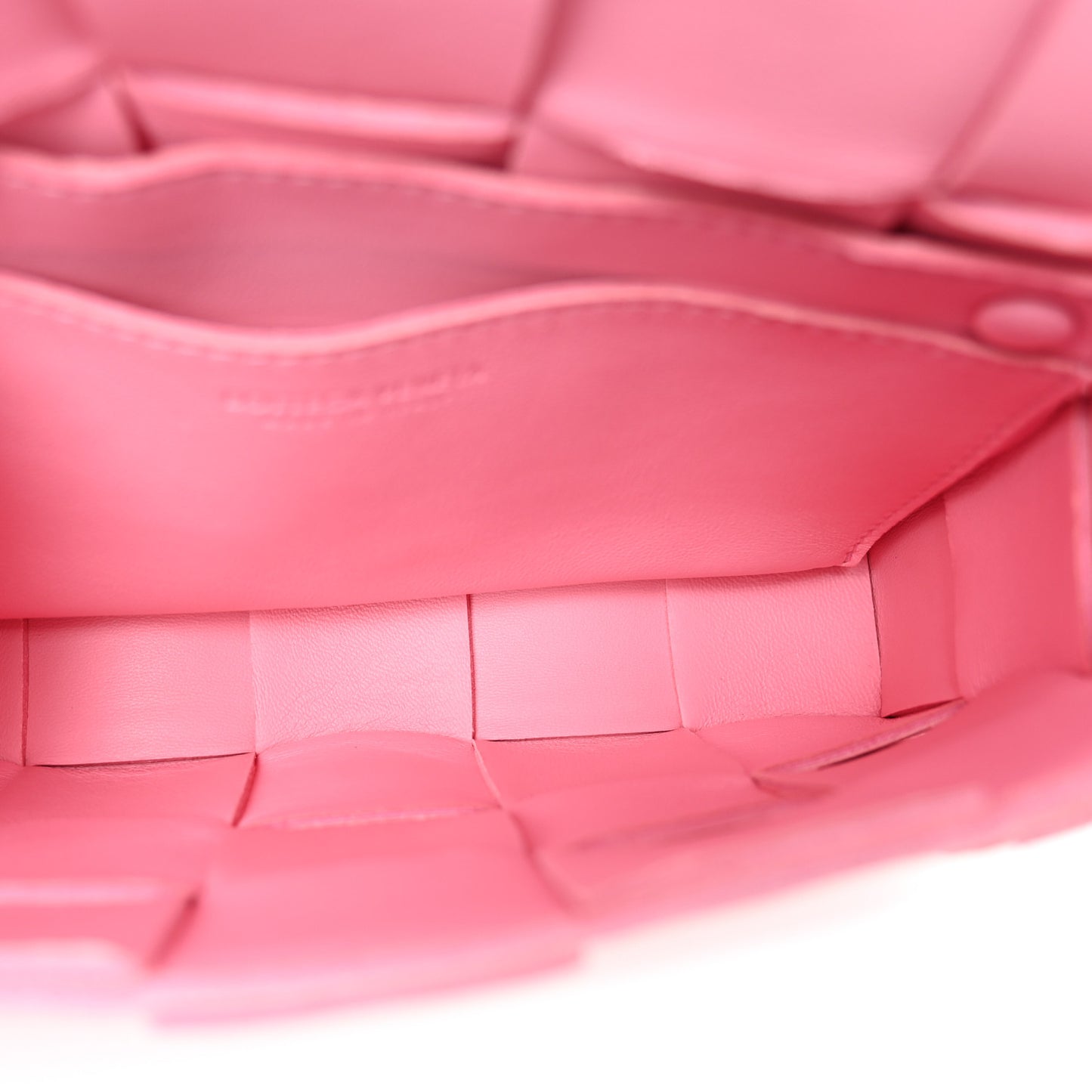 Lambskin Maxi Intreccio Small Cassette Crossbody Bag Ribbon