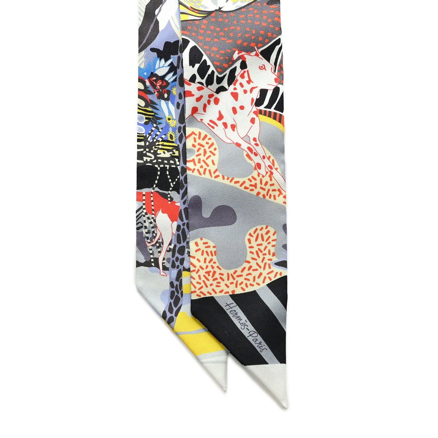 Silk En Liberte Twilly Ebene Jaune Bleu