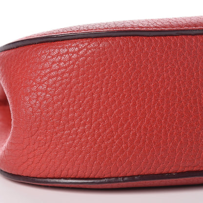 Chloe Grained Lambskin Nano Drew Shoulder Bag Intense Red 10 of 12