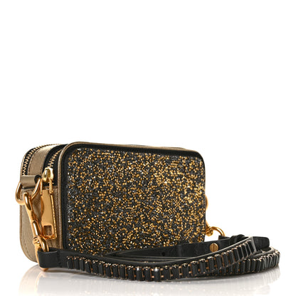 Marc Jacobs Saffiano Crystal Embellished Snapshot Camera Bag 2 of 7