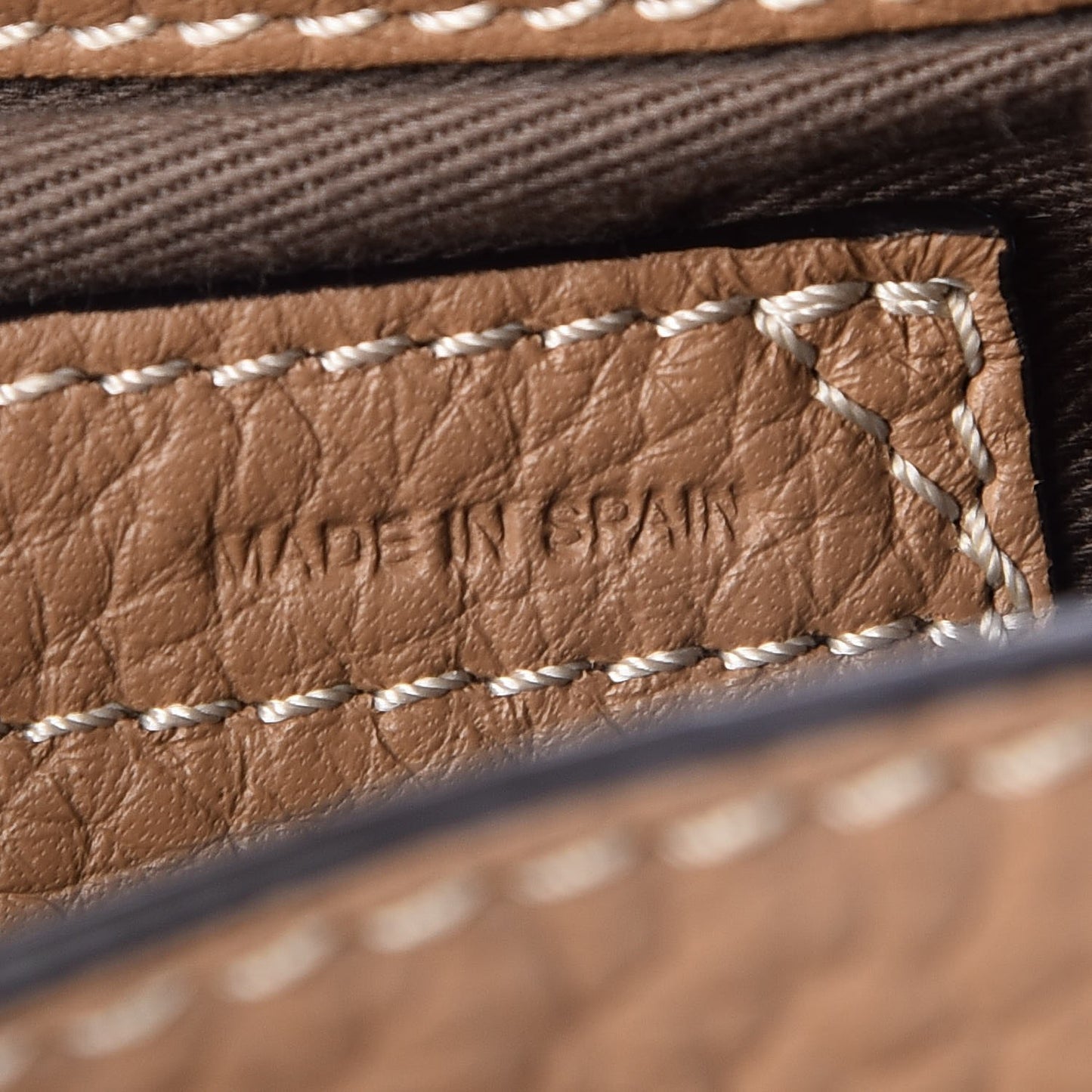 Calfskin Mini Marcie Round Crossbody Bag Nut