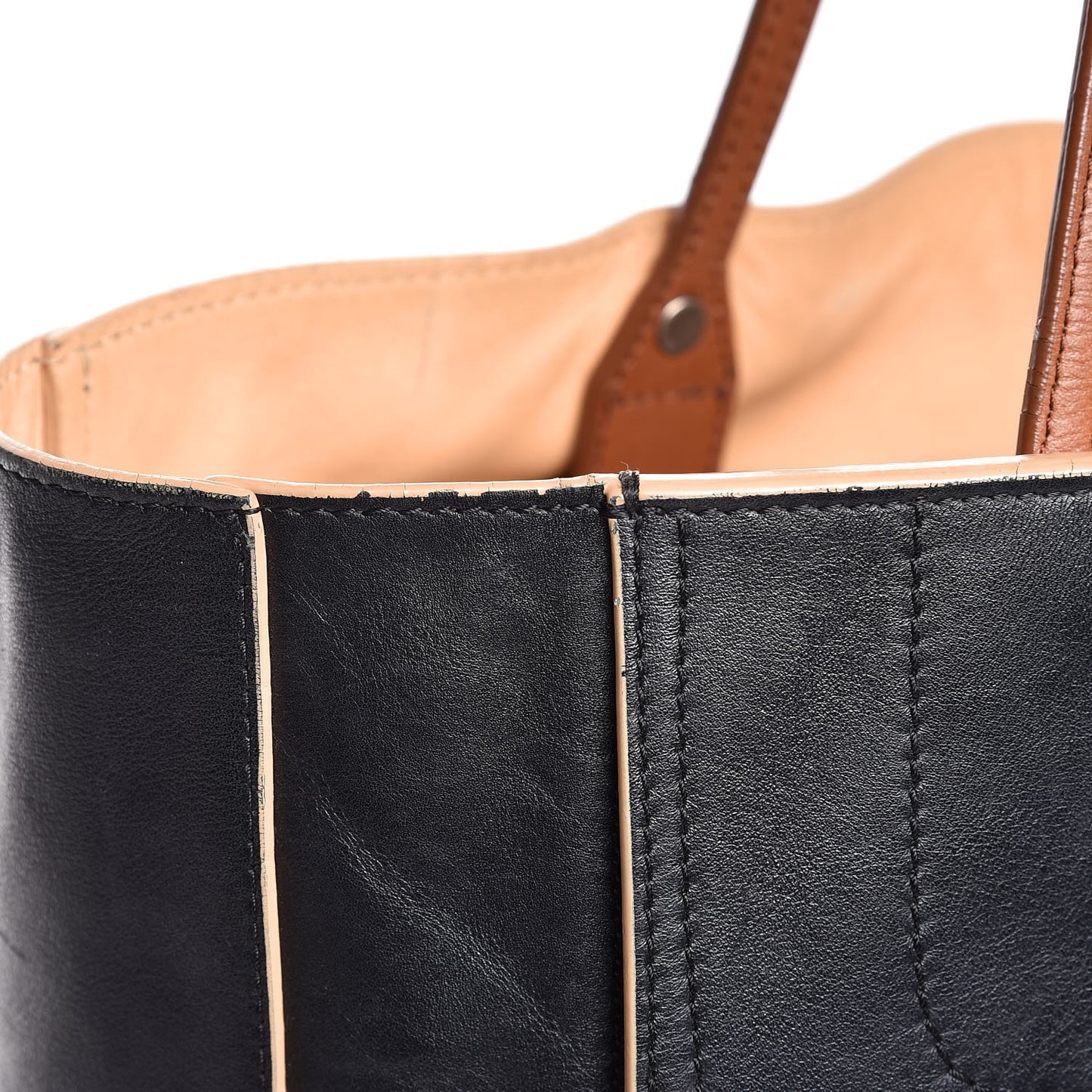 Soft Calfskin PS1 Convertible Tote Black
