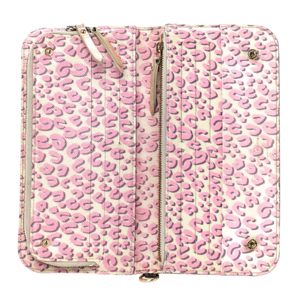 Louis Vuitton Monogram Leopard Insolite Wallet Blanc Corail 5 of 13