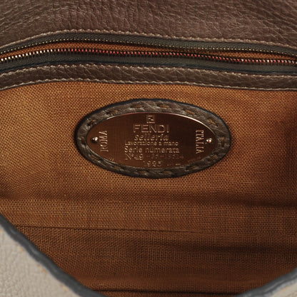 Fendi Cuoio Romano Selleria Baguette Peltro 6 of 8