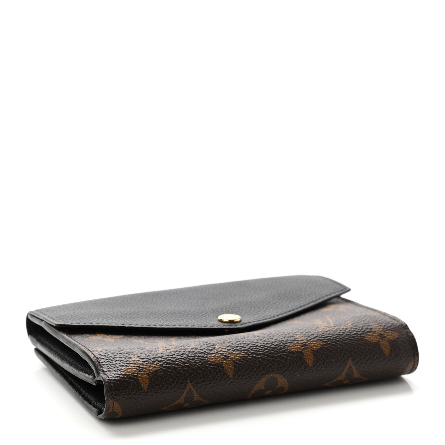 Louis Vuitton Monogram Pallas Compact Wallet Black 4 of 9