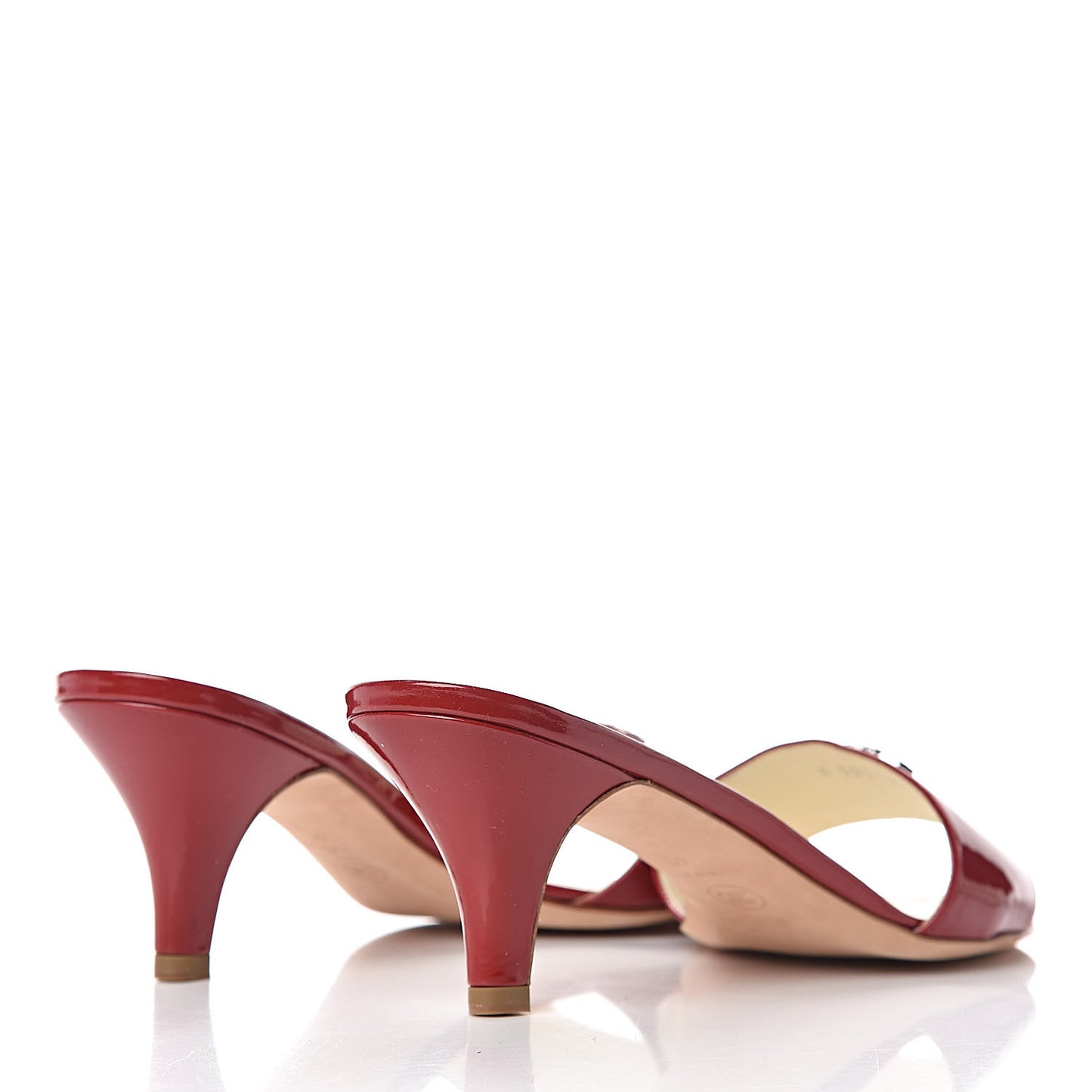Patent CC Mules 41 Red