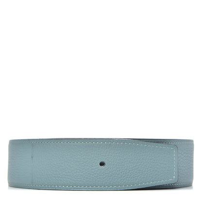 Hermes Togo 135 32mm Belt Strap 95 Ciel Graphite 1 of 6